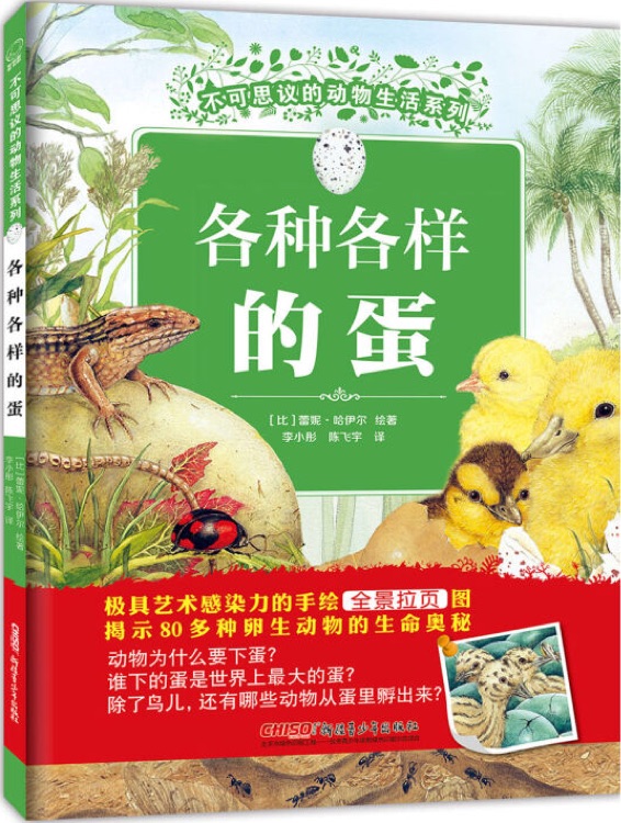 不可思議的動物生活系列: 各種各樣的蛋