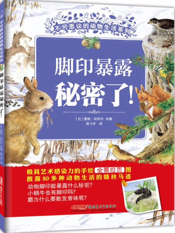 不可思議的動物生活系列: 腳印暴露秘密了!