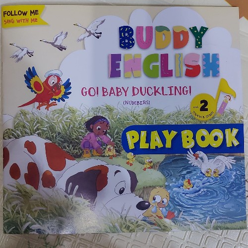 Buddy English Book 2 - Go! Baby Duckings! (Play Book)