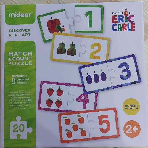 mideer Match & count puzzle