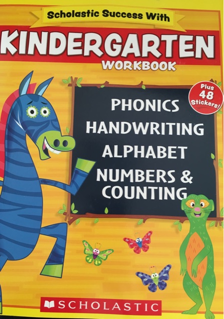 Scholastic Success With KINDERGARTEN workbook