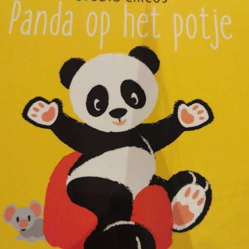 panda op het potje