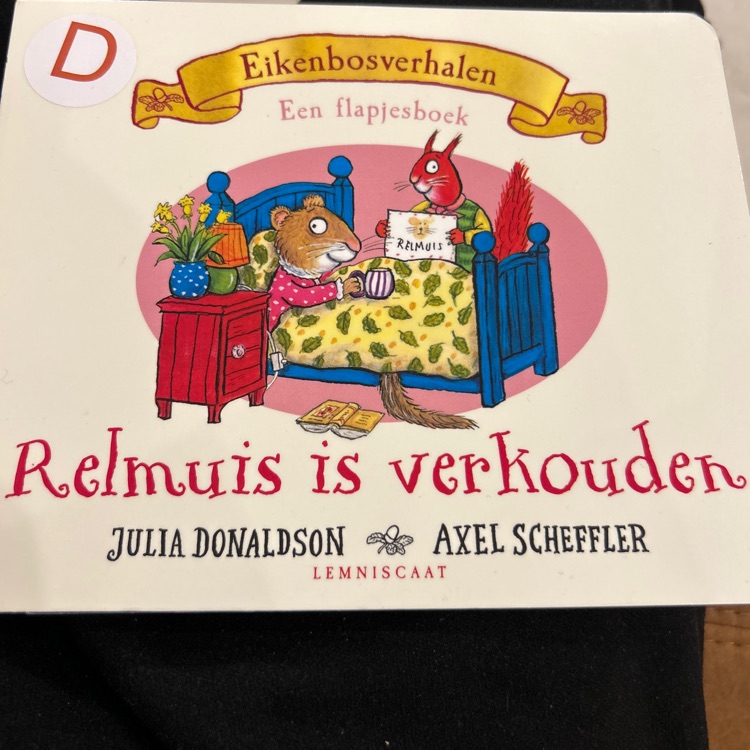 Relmuis is verkouden