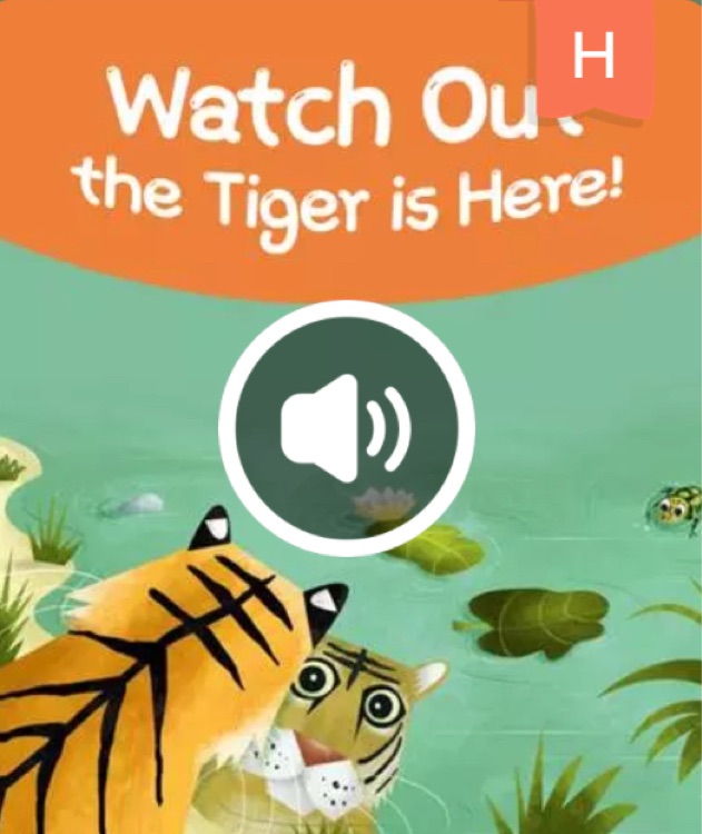 Watch out the tiger is here !