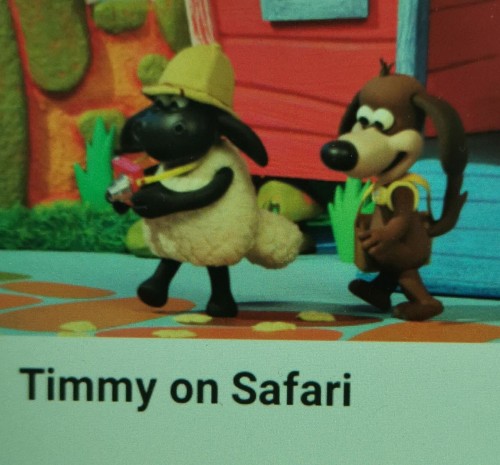 Timmy time Timmy on safari