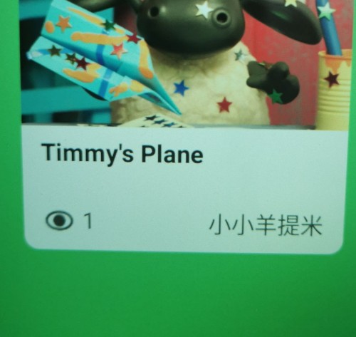 timmy time Timmys plane