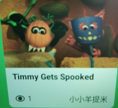 Timmy get spooked