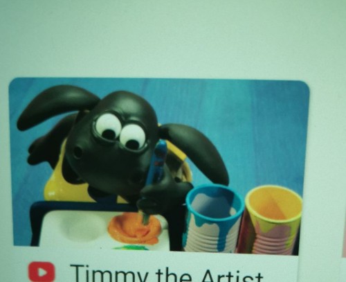 Timmy the artist