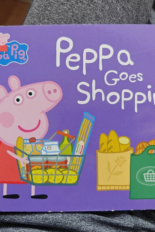 peppa goes shopping