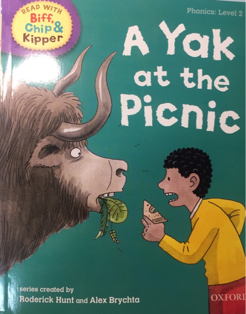 A yak at the picnic