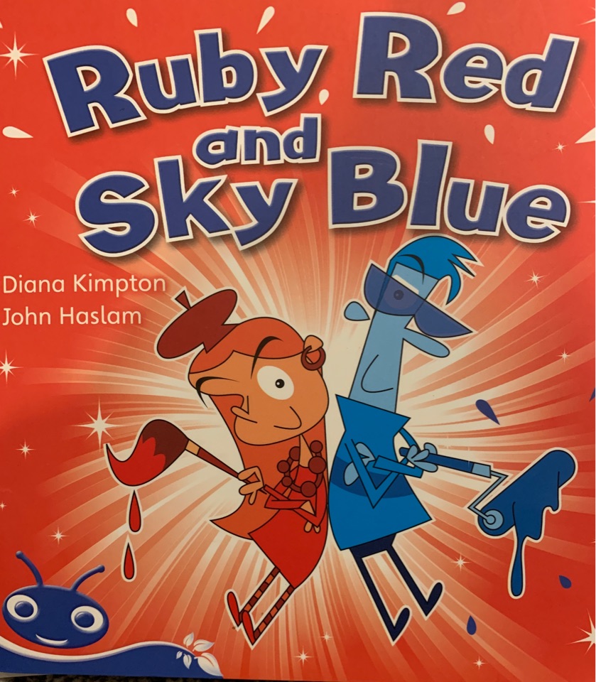 Ruby Red and Sky Blue