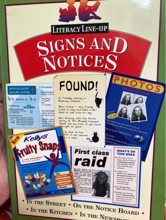 Signs and Notices