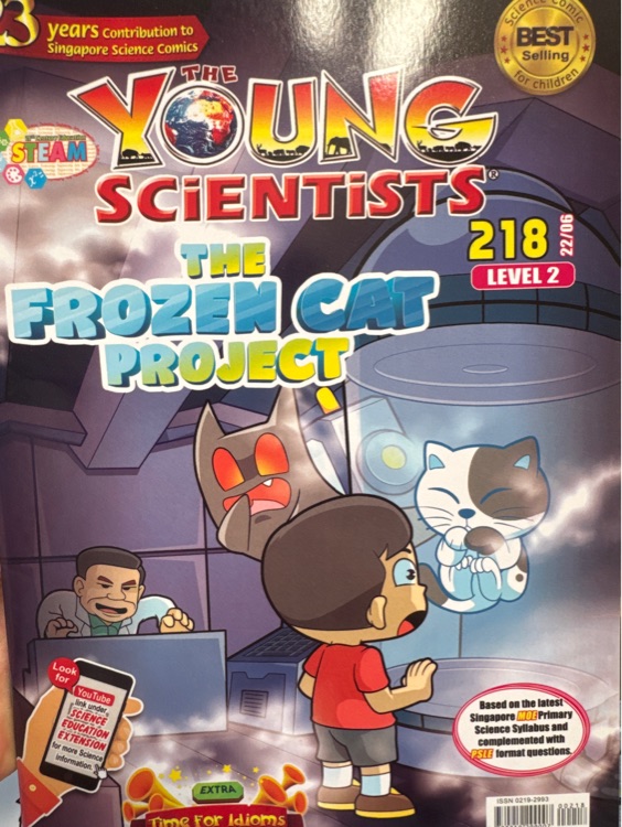 No. 218 (2022.6) The Frozen Cat Project!