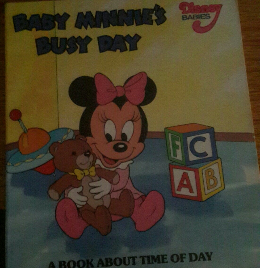 Baby minnie's busy day