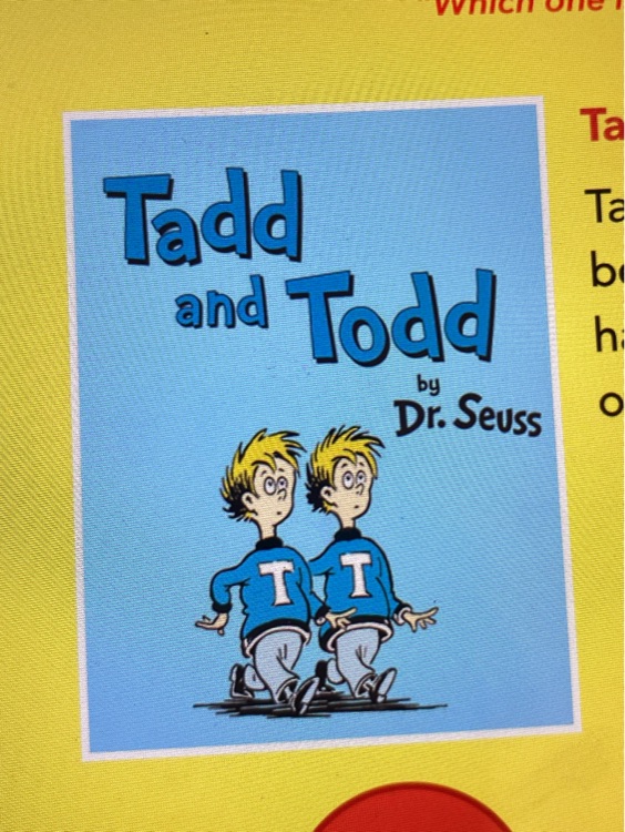 Tadd and Todd