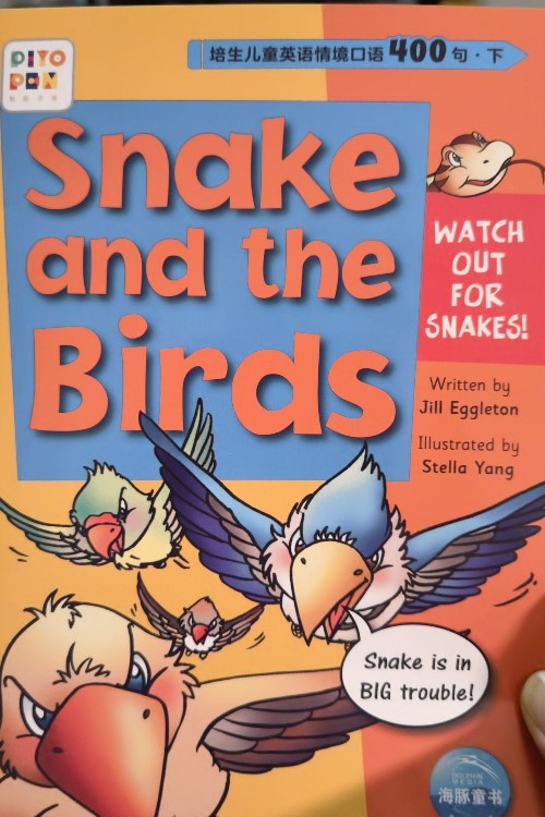 Snake and the birds.