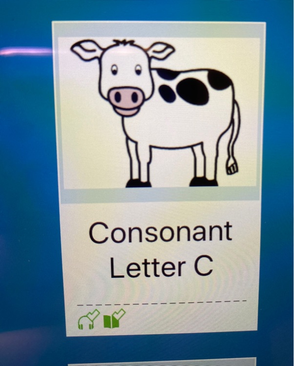 Consonant letter c