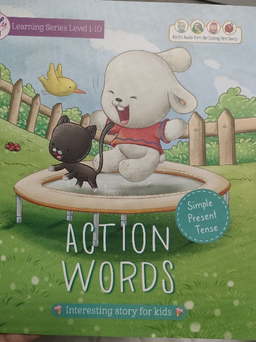 brady the bunny action words