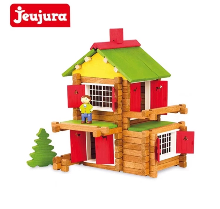 法國Jeujura積木小屋