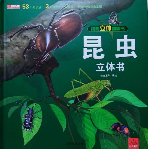 昆蟲立體書