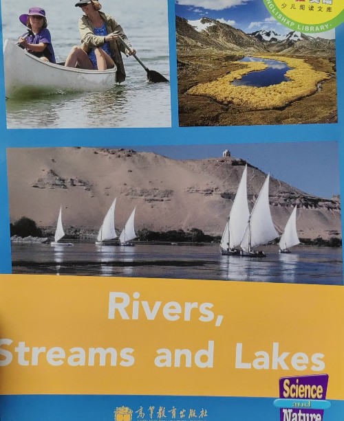 rivers, streams and lakes