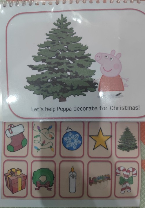 let's help peppa decorate for christmas!