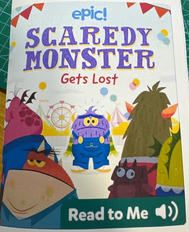 scaredy monster:gets lost