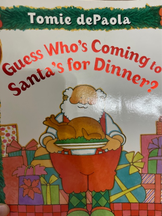 Guess who is coming to Santas  for dinner