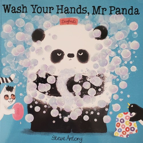 Wash your hands , Mr Panda