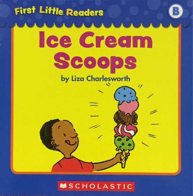 First Little Readers Level B-Ice Cream Scoops