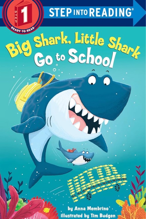 Big shark little shark go to school