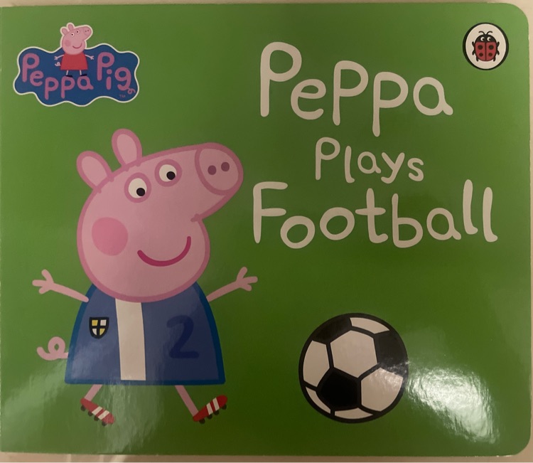 Peppa plays football