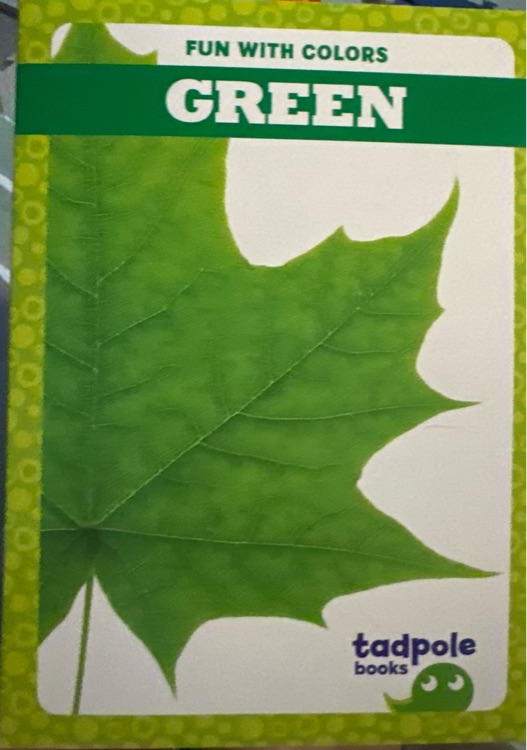Tadpole Books 2-GREEN