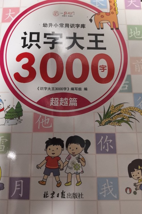 識(shí)字大王3000字超越篇