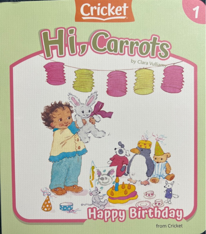 Hi, Carrots Happy Birthday