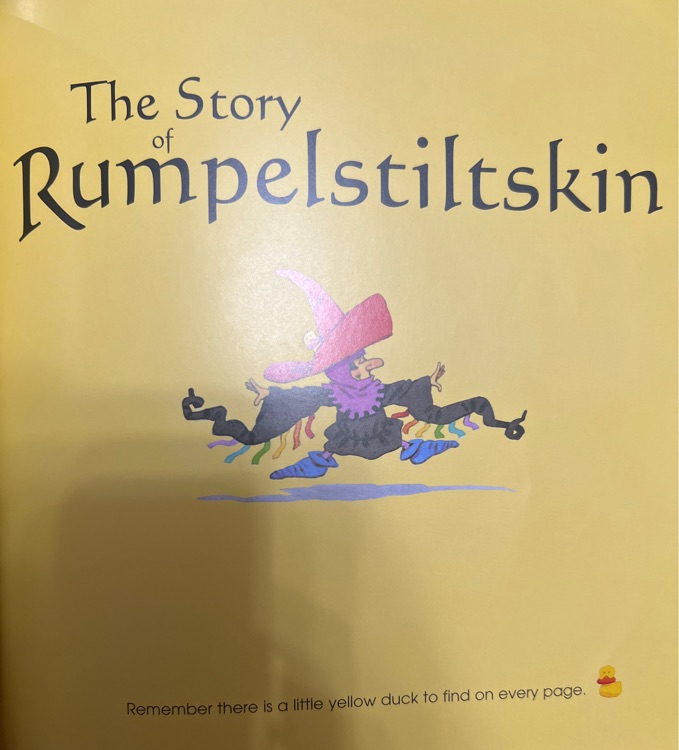 The story of rumpelstiltskin