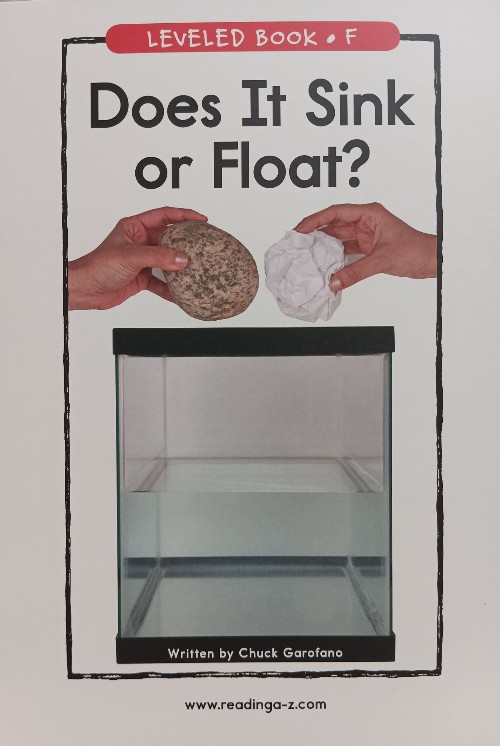 Does it sink or float