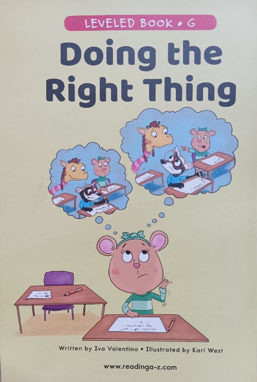 Doing the right thing
