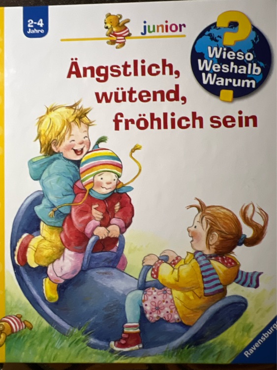 Ängstlich, wütend, fröhlich sein