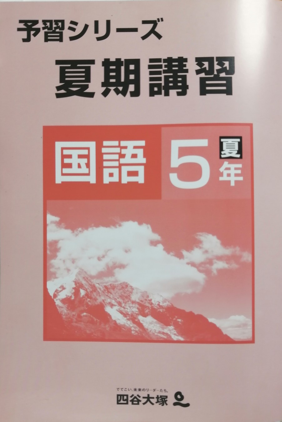 夏期講習(xí)5年國語