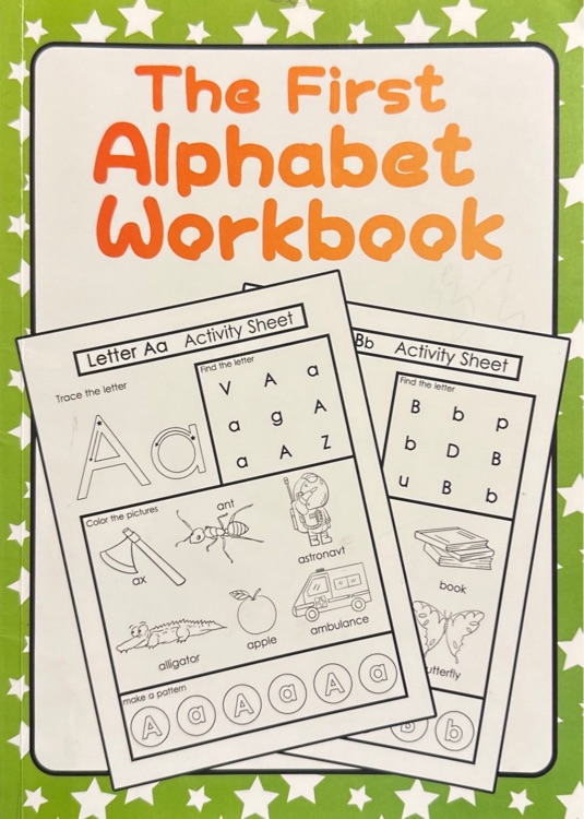 The First Alphabet Workbook