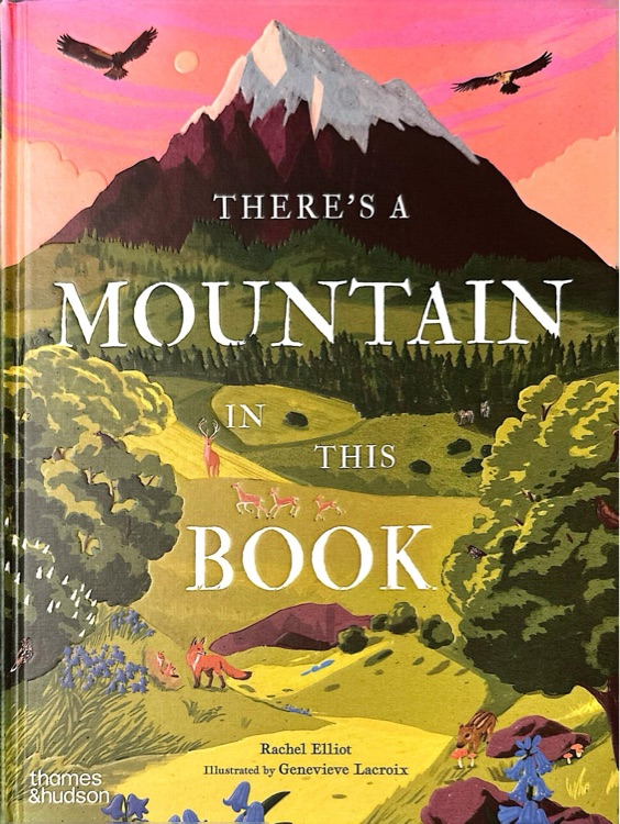 There's a mountain in this book