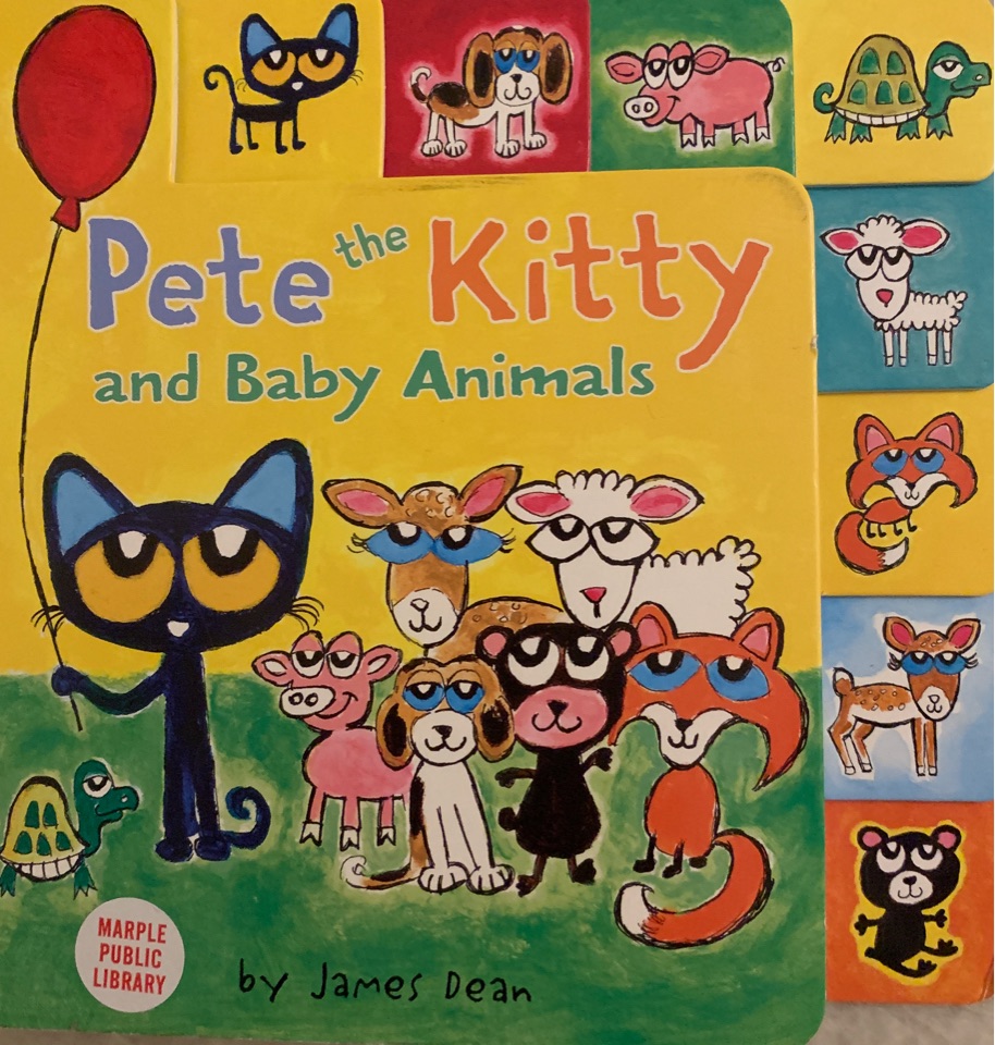 Pete the kitty and baby animals