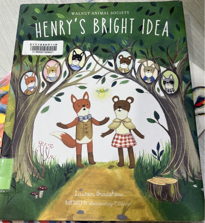 Henry's bright idea (walnut animal society)