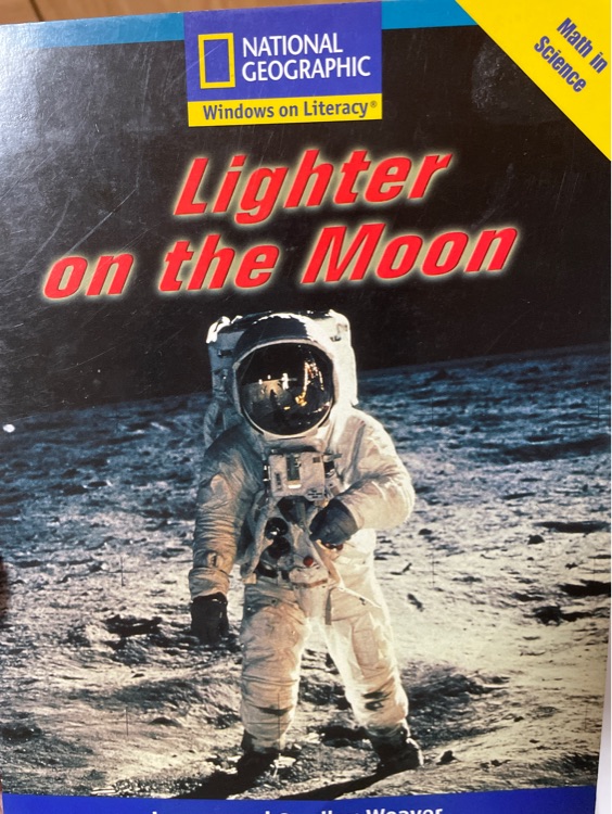 Lighter on the moon