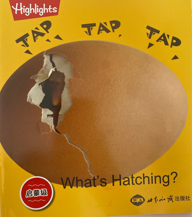 Tap tap tap what's hatching