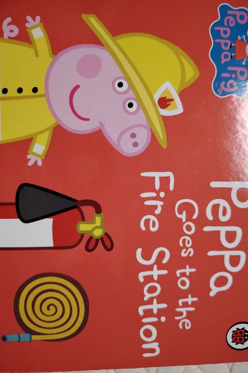 peppa goes to the fire station