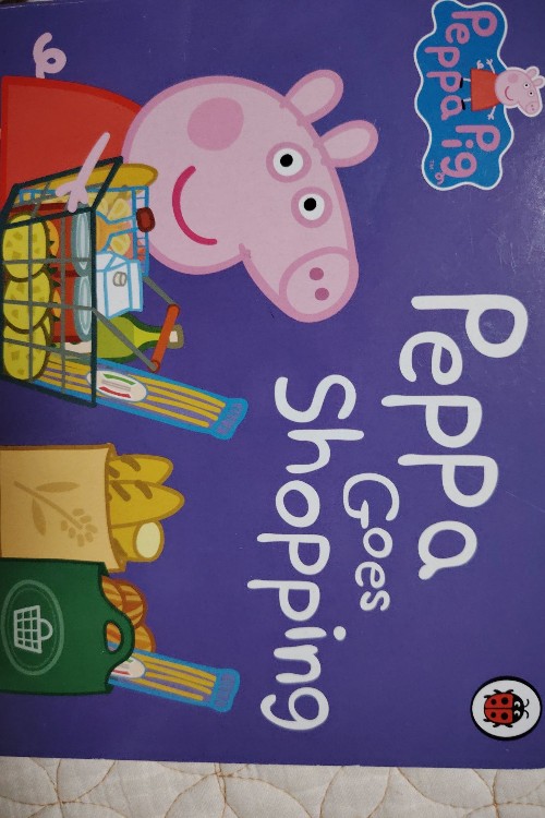 peppa goes shopping