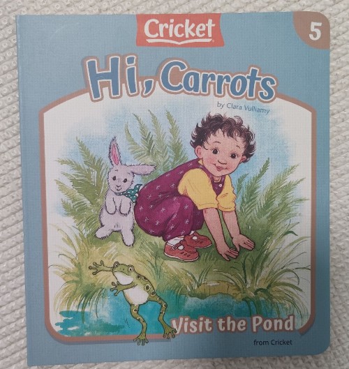 Hi carrots 5 Visit the pond