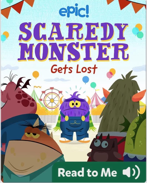 scaredy monster gets lost